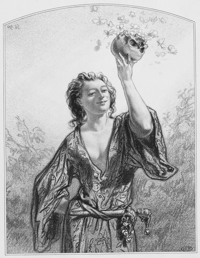 Toqués, Toqués, Plate 1 from Les Toquades, 1858 by Paul Gavarni